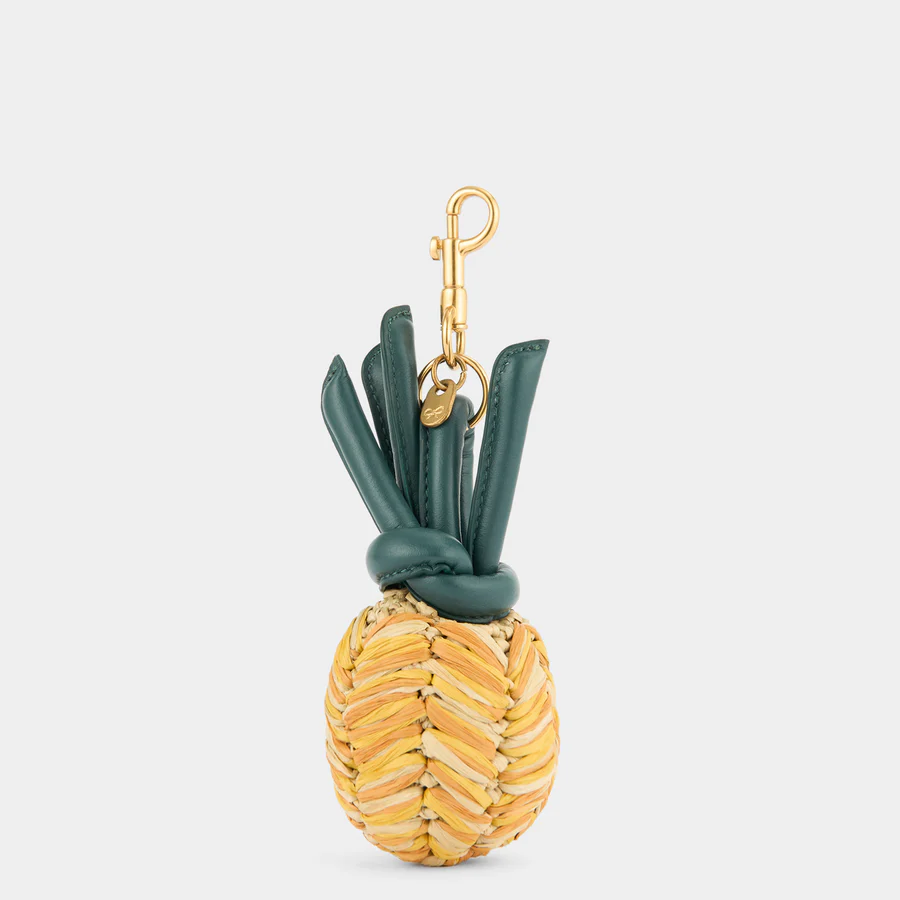 Raffia Pineapple Charm